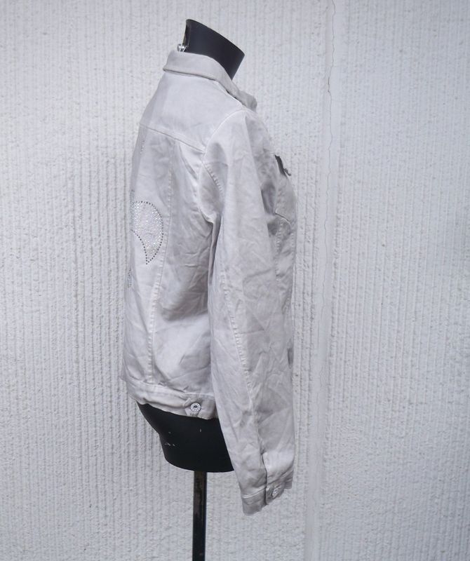 Grå Jeansjacka Lilie