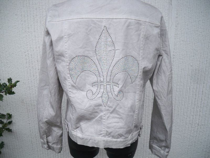 Grå Jeansjacka Lilie