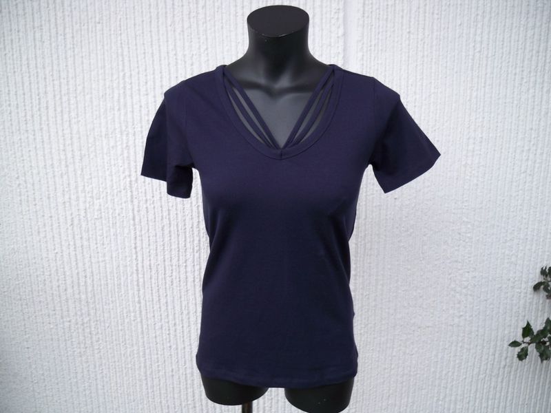 Marinblå Topp BONITA Ze-Ze