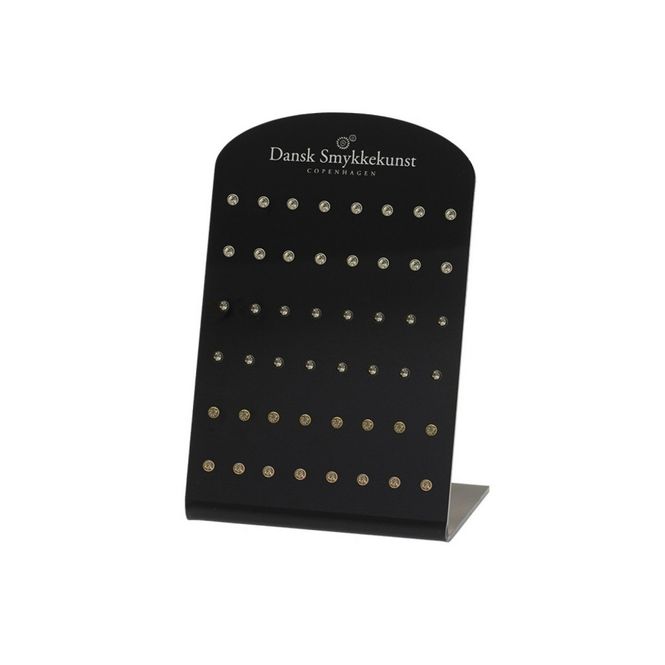 Huvudbild Örhängen Kristall. Silver/Hematit/Guld/Roséguld