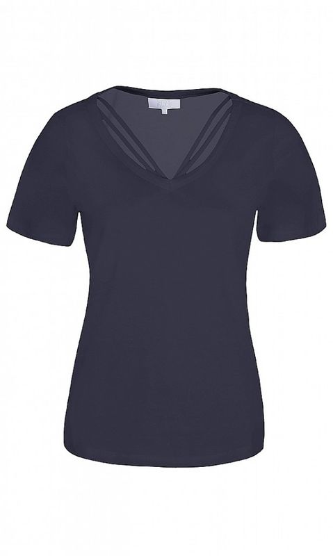 Marinblå Topp BONITA Ze-Ze