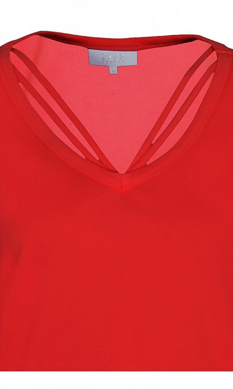 Röd Topp BONITA Ze-Ze