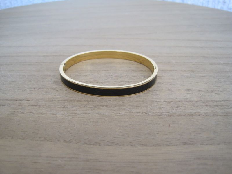 By Odahl Svart Stelt Stålarmband