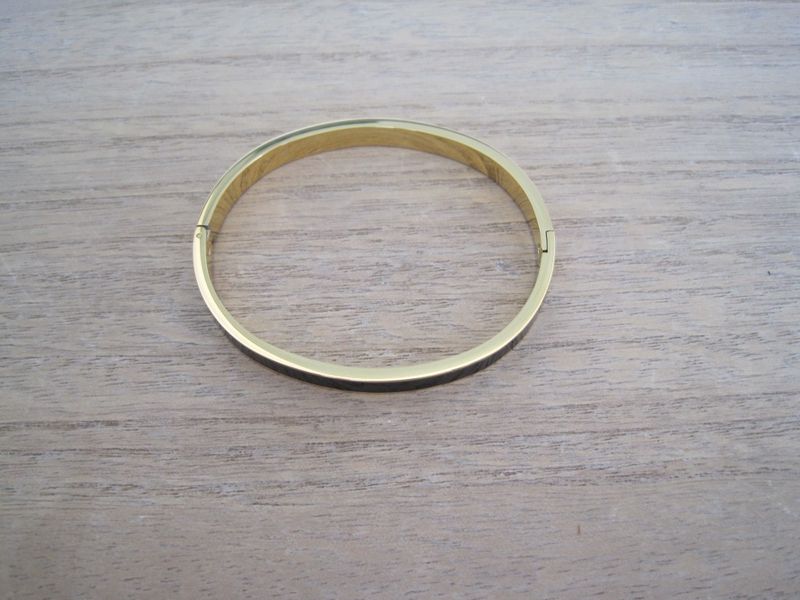 By Odahl Svart Stelt Stålarmband