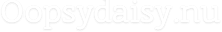 Oopsydaisy logo - länk till startsidan