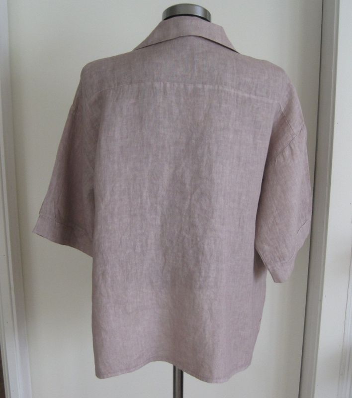 Anne Beige Linneskjorta 