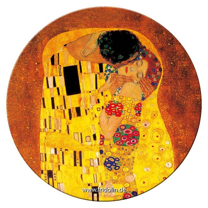 Huvudbild Fickspegel Kyssen Gustav Klimt